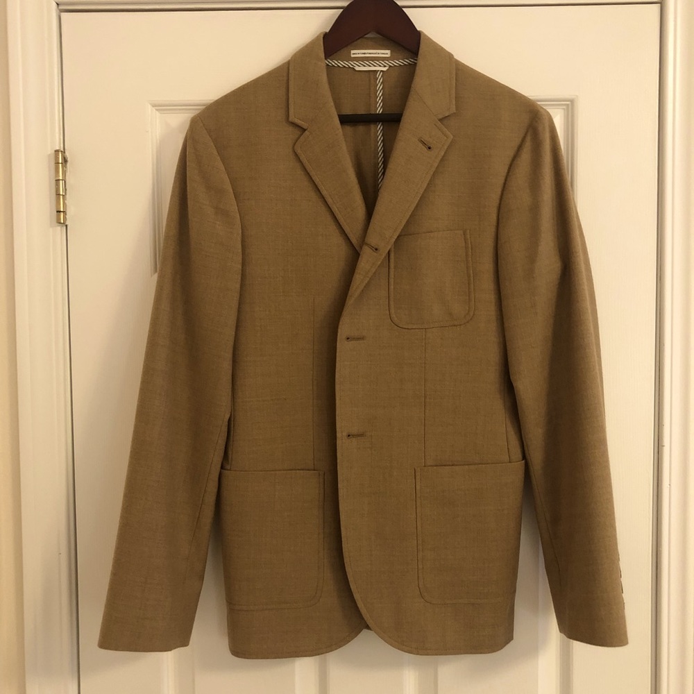Club Monaco 100% Wool tan sportcoat